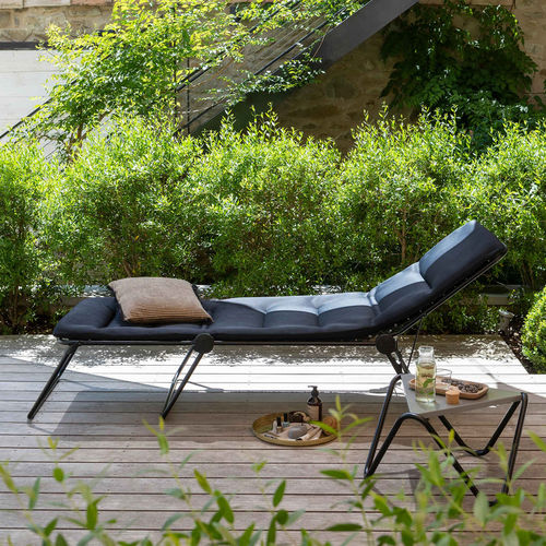 Moderne Sonnenliege - Siesta L Air Comfort® - Lafuma Mobilier - Stoff / Stahl / für Garten