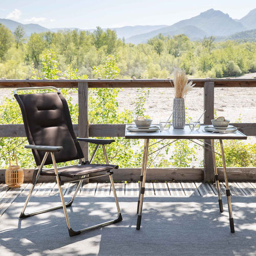 Moderner Stuhl - Alu Cham Air Comfort® - Lafuma Mobilier - für den Innenraum / für Campinganwendungen / für Garten