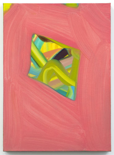 Ölgemälde - FOREIGN BODY: PINK MOUNTAIN - San Polo Art Gallery | Contemporary Art & Design i - abstrakt / für Kunstgalerien