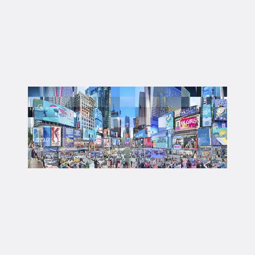 Fotodruck - CRONORAMA | New York City 05 | Variation M#05 - San Polo Art Gallery | Contemporary Art & Design i - großformatig / Landschaft / für Kunstgalerien