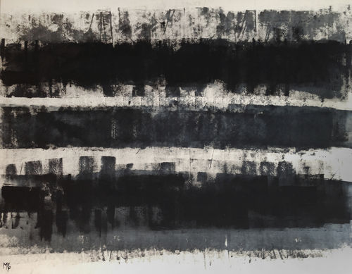 Acrylgemälde - Rigoni Neri/Blu RIGONI SERIES - San Polo Art Gallery | Contemporary Art & Design i - Leinwand / abstrakt / für Kunstgalerien
