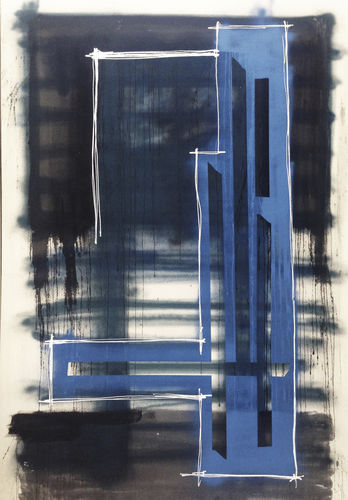 Acrylgemälde - Overline 1 RIGONI SERIES - San Polo Art Gallery | Contemporary Art & Design i - Kombi / Leinwand / abstrakt