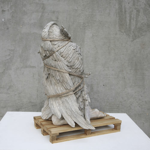 Holzskulptur - Wrapped n° 2  - San Polo Art Gallery | Contemporary Art & Design i - Metall / Stein / Verbundwerkstoff