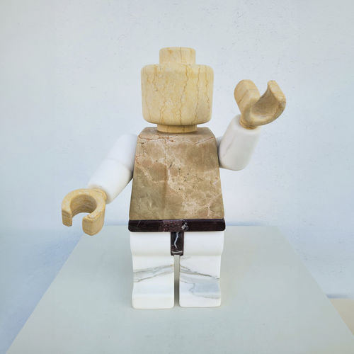 Marmorskulptur - ANNA  - San Polo Art Gallery | Contemporary Art & Design i - freistehend / für Kunstgalerien / weiß