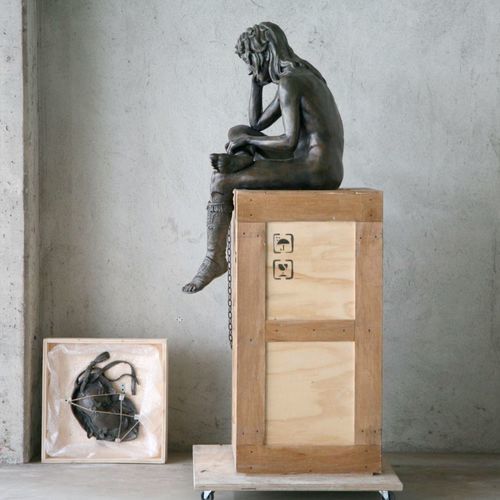 Holzskulptur - Box n° 4 - David di Donatello, 2017 - San Polo Art Gallery | Contemporary Art & Design i - Metall / aus Jesmonite / handgefertigt