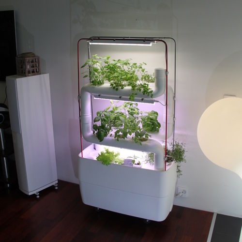 Kit für begrünte Mauer / mit integrierter Bewässerung - VERTICAL 2+2 PLANTSTEPS - Supragarden