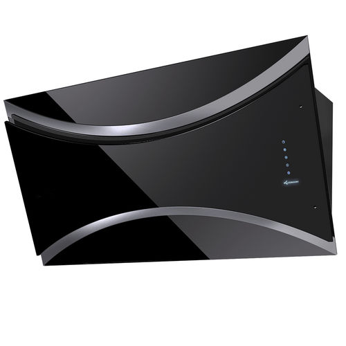 Wandabzugshaube - CLIO - Klugmann Hausgeraete GmbH - mit integrierter Beleuchtung / originelles Design / schwarz