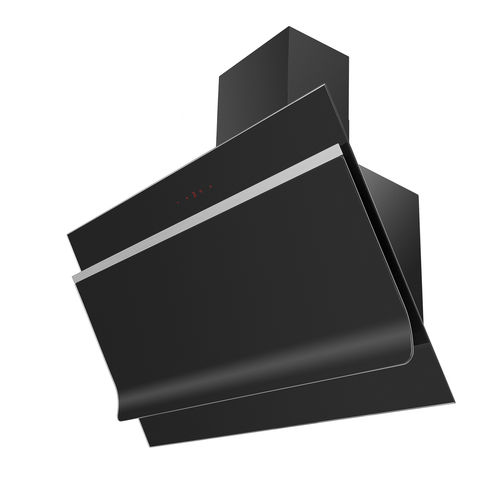 Wandabzugshaube - OPTIMUS - Klugmann Hausgeraete GmbH - mit integrierter Beleuchtung / schwarz