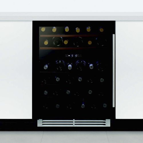 Multi-Temperatur-Weinkühlschrank - KW246GXB - Klugmann Hausgeraete GmbH - Einbau / Edelstahl / verglast