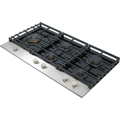 Gaskochfeld - KT9000BX2 - Klugmann Hausgeraete GmbH - mit 5 Kochfeldern / Einbau / mit Drehknöpfen