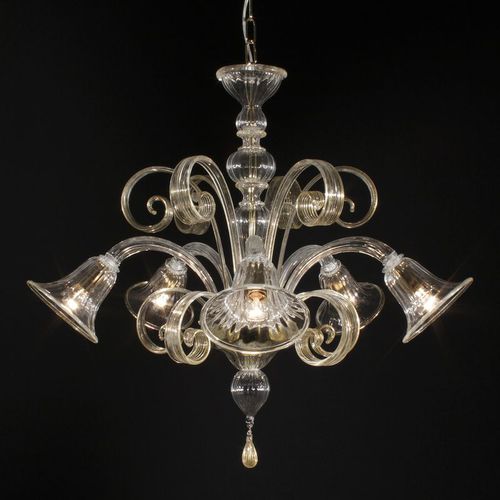 Klassischer Kronleuchter - DUBAI - Magie di Murano - geblasenes Glas / Muranoglas / für Gewerbegebrauch