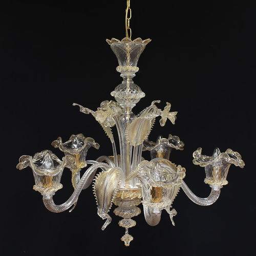 Klassischer Kronleuchter - NELSON - Magie di Murano - geblasenes Glas / Muranoglas / für Gewerbegebrauch