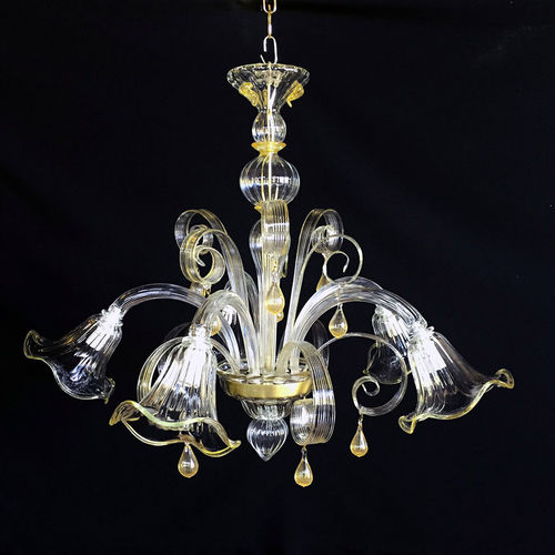 Klassischer Kronleuchter - PICCADILLY II - Magie di Murano - geblasenes Glas / Muranoglas / für Gewerbegebrauch