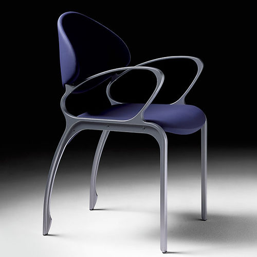 Moderner Stuhl - LEIRE - IMAT MOBILIARIO Y DISEÑO S.A. - für den Innenraum / Polyurethan / Gestell aus Aluminium