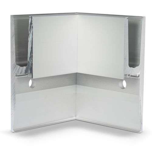 Profil / anodisiertes Aluminium - 10.3031.300.11 - OnLevel - Eck / für Geländer / Fertig