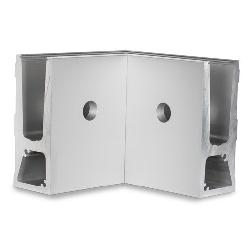 Profil / anodisiertes Aluminium - 10.6031.300.11 - OnLevel - Eck / für Geländer / Fertig