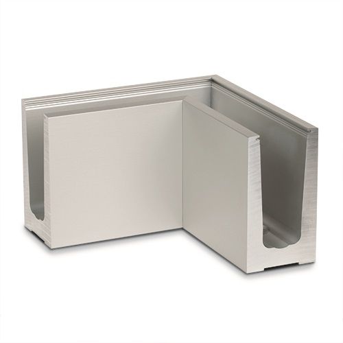 Profil / anodisiertes Aluminium - 10.6030.390.11 - OnLevel - Eck / für Geländer / Fertig