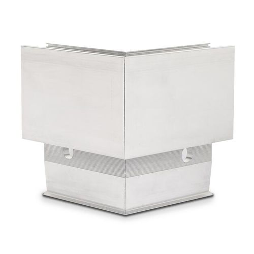 Profil / anodisiertes Aluminium - 10.3011.350.11 - OnLevel - Eck / für Geländer / Fertig