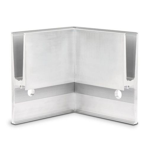 Profil / anodisiertes Aluminium - 10.3011.300.10 - OnLevel - Eck / für Geländer / Fertig