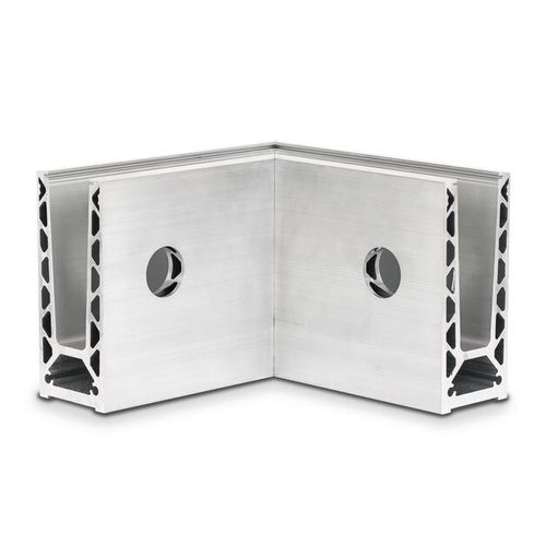 Profil / anodisiertes Aluminium - 10.6021.300.10 - OnLevel - Eck / für Geländer / Fertig