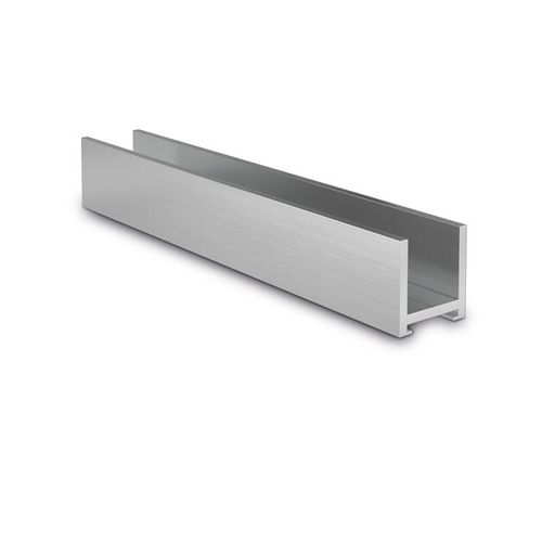 Aluminiumprofil - 20.1528.273.10 - OnLevel - Rechteck / für Trennwand / Fertig