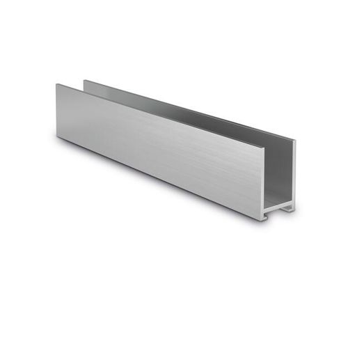 Aluminiumprofil - 20.1333.222.17 - OnLevel - Rechteck / für Trennwand / Fertig