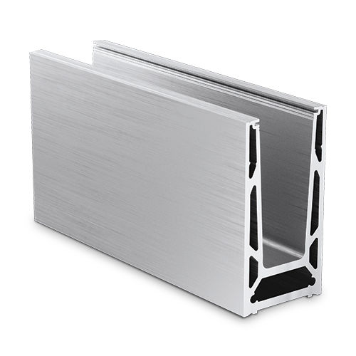 Aluminiumprofil - TL-6050 - OnLevel - U-förmig / für Geländer / Fertig