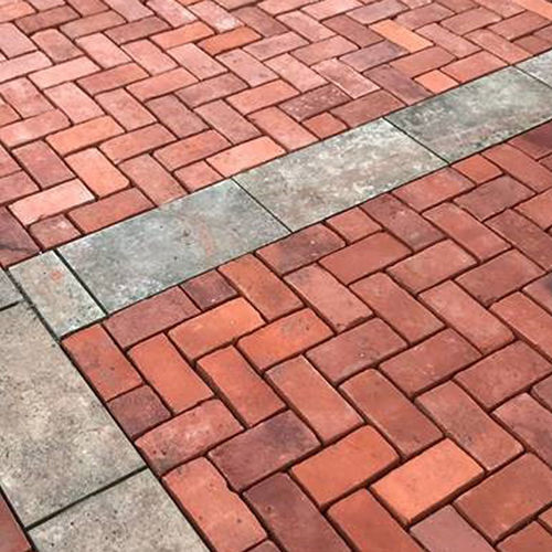 Terrakotta-Pflasterstein - TUDOR MULTI - Imperial Handmade brick - für Außenbereich / Fußgänger