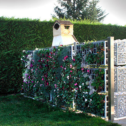 Spalier für begrünte Mauern - AG3 POSTDIV-BARBECUE ÁLAVA - AIR GARDEN - Metall