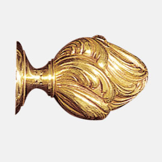 Messing-Gardinenstange - LOUIS XV ACANTHE - BOULET