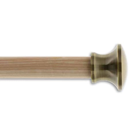Metall-Gardinenstange - B31435 - BOULET - Holz / für Deckenmontage / zur Wandbefestigung