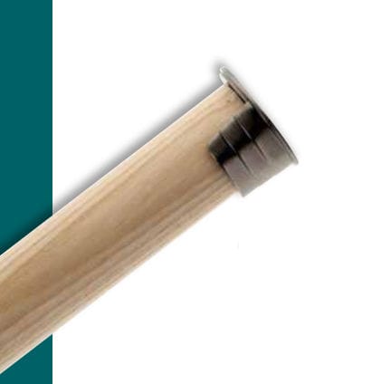 Metall-Gardinenstange - B29384  - BOULET - Holz / zur Wandbefestigung / mit Befestigung zwischen 2 Wänden