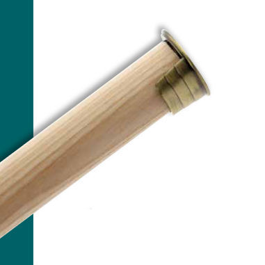 Metall-Gardinenstange - B29368  - BOULET - Holz / zur Wandbefestigung / mit Befestigung zwischen 2 Wänden