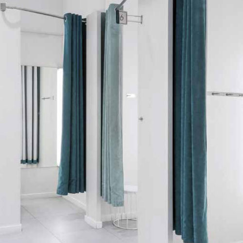 Aluminium-Gardinenstange - B06900 - BOULET - mit manueller Bedienung / zur Wandbefestigung / für Fenster