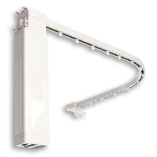 Akku-Gardinenstange - SHUTTLE® ION   - BOULET - Aluminium / für Deckenmontage / motorisiert