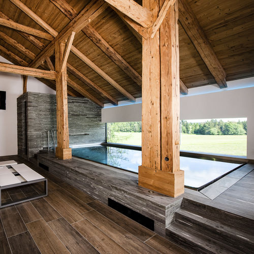 Überlaufschwimmbecken - 5,65 x 3,43 m - BERNDORF METALL- UND BÄDERBAU GMBH - Hallen / für Außenbereich / für den Innenraum