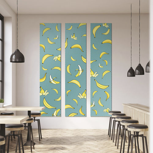 Dekorplatte für Wand - BANANA - GROSFILLEX - für Küche / für Feuchträume / Verkleidung