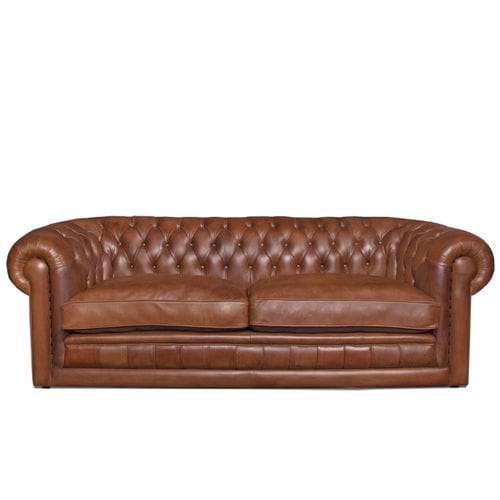 Chesterfield-Sofa - HERMAN  - Bendic International - für Yacht / Leder / mit abnehmbarem Kissen