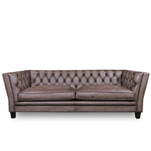 Chesterfield-Sofa - OKLAHOMA - Bendic International - für Yacht / Samt / Leder