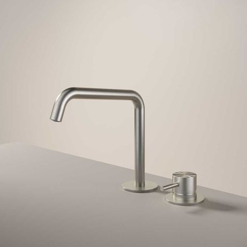 Einhebelmischer für Waschtisch - AR023 - hotbath - Aufsatz / Stahl / für Badezimmer