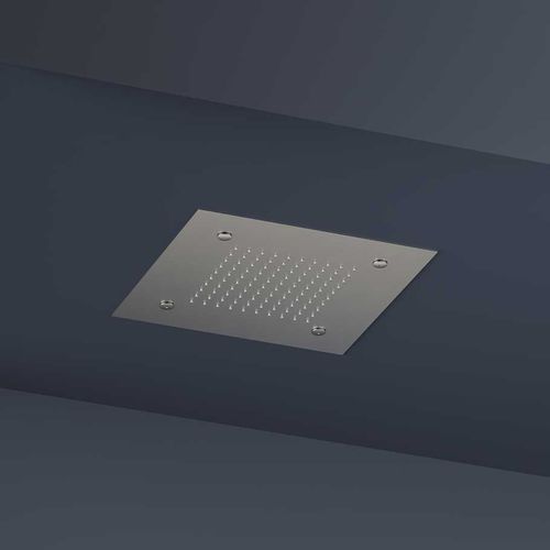 Duschkopf für Deckeneinbau - M194                           - hotbath - quadratisch / Regenstrahl / für Gewerbegebrauch