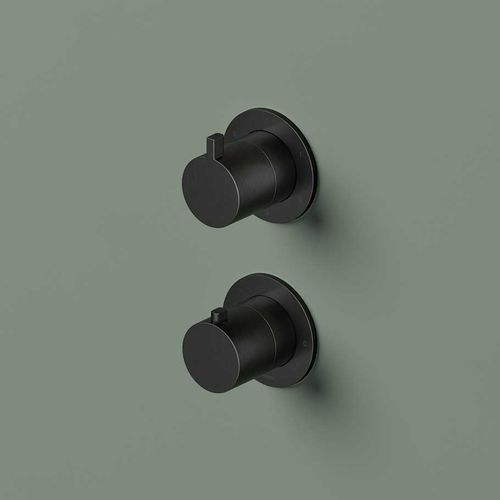 Einhebelmischer für Dusche - AC039 - hotbath - wandmontiert / Einbau / thermostatisch