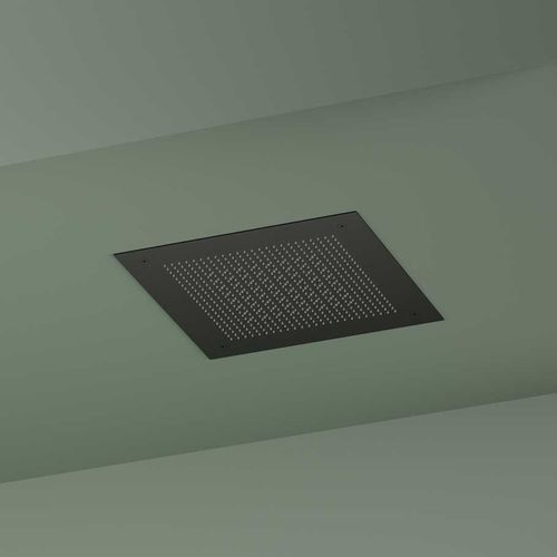 Einbauduschkopf - AC148 - hotbath - deckenmontiert / quadratisch / Regenstrahl