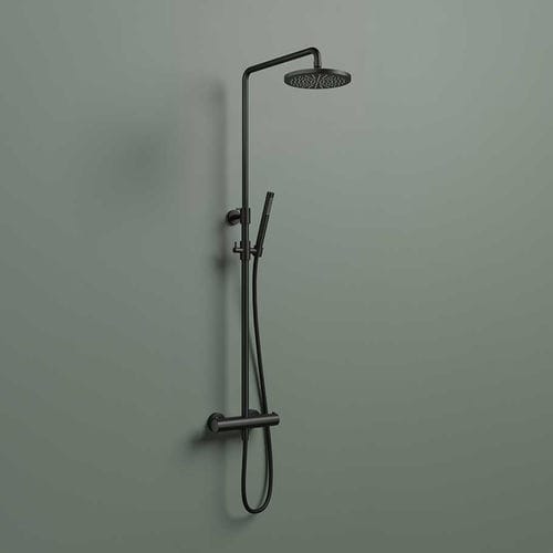 Wandmontiertes Duschsystem - SDSAC9 - hotbath - modern / mit Handbrause / Regenstrahl