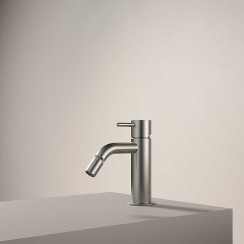 Bidet-Einhebelmischer - AR018 - hotbath - Aufsatz / Stahl / für Badezimmer