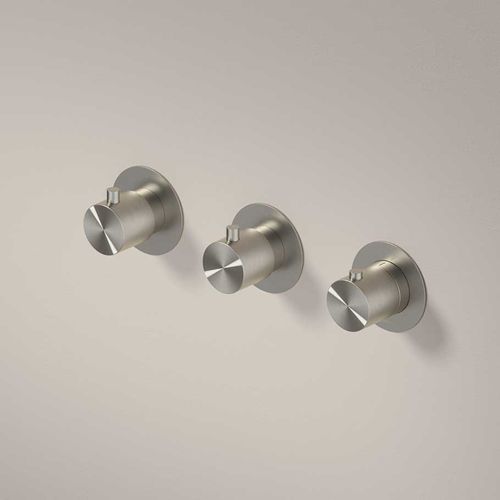 Einhebelmischer für Dusche - AR7067 - hotbath - einbaufähig / thermostatisch / Stahl