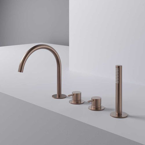 Einhebelmischer für Badewanne - CB173 - hotbath - Aufsatz / Messing / für Badezimmer