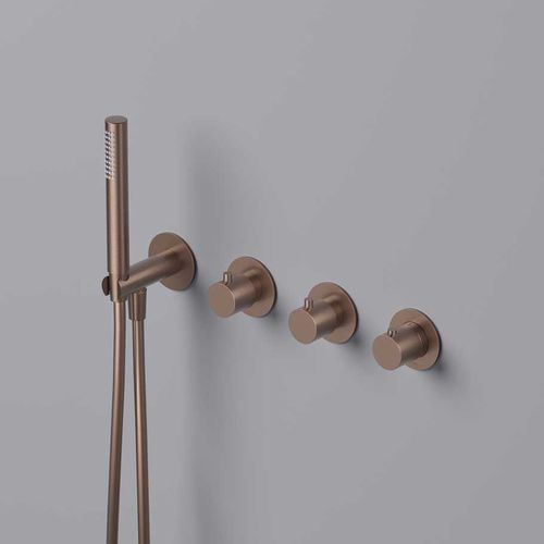 Einhebelmischer für Dusche - CB7171 - hotbath - für Badewanne / Einbau / thermostatisch
