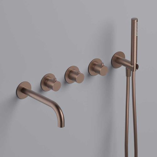 Einhebelmischer für Badewanne - CB7172 - hotbath - Einbau / thermostatisch / Messing