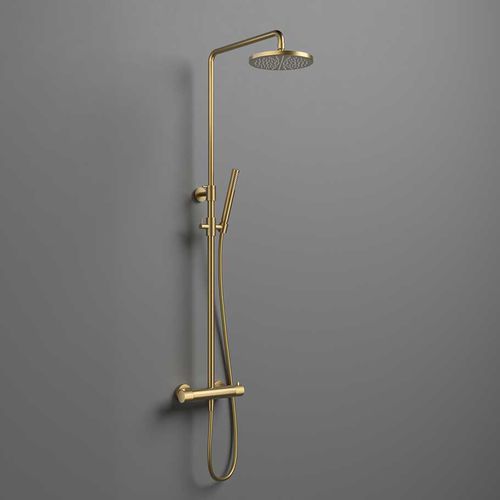 Einhebelmischer für Dusche - SDSAX9 - hotbath - wandmontiert / thermostatisch / Messing